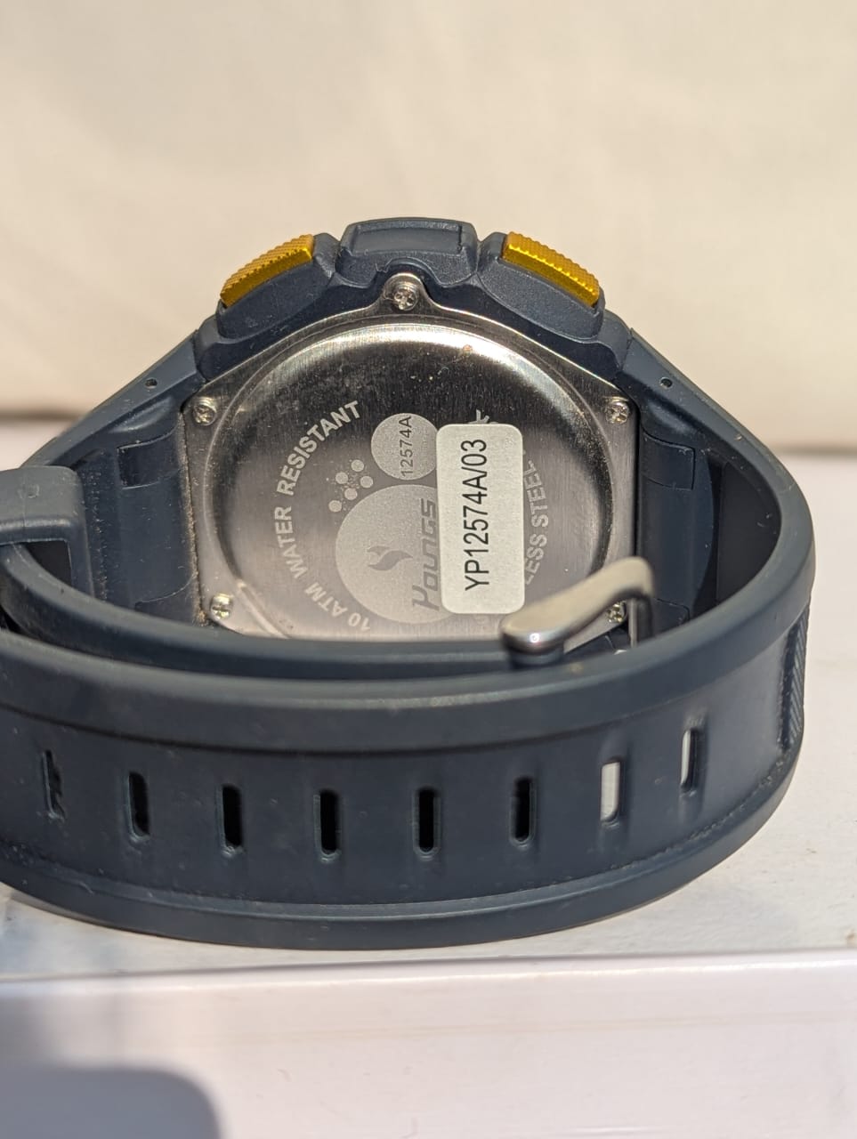 Founce Grey & Red Digital Compass Sport Watch